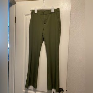 Green Banana Republic Boot Cut Stretch Dress Pants